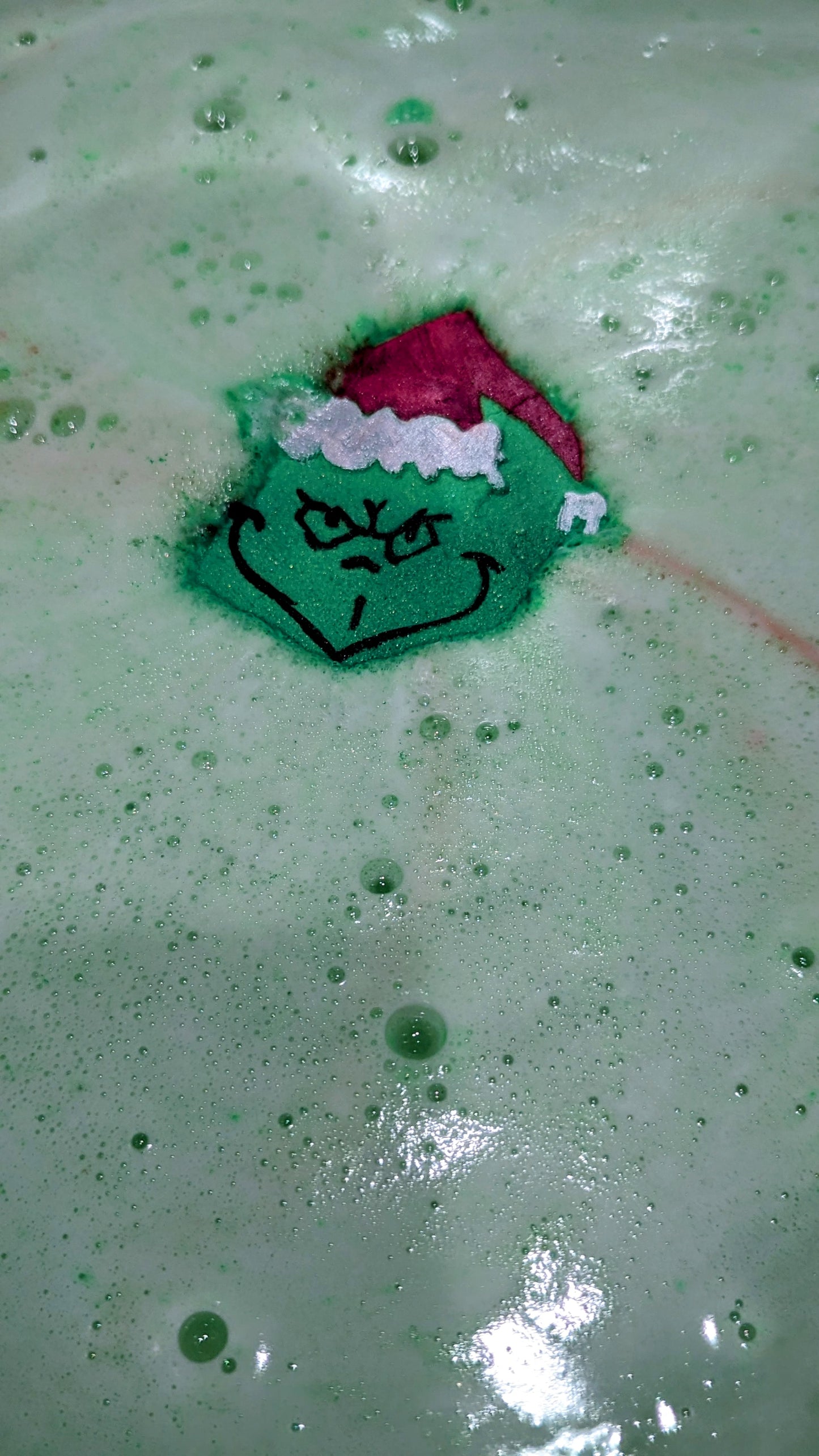 Grinch Bath Bomb
