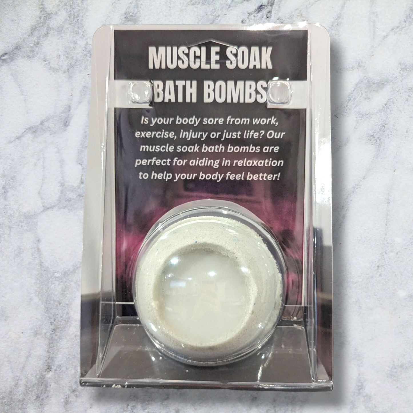 Muscle Soak Epson Salts Bath Bombs