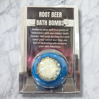 Root Beer Epsom Salt Bath Bombs