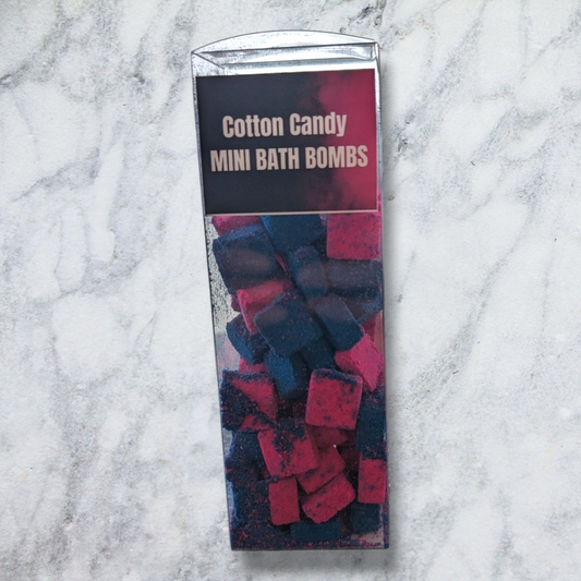 Cotton Candy Mini Bath Bombs