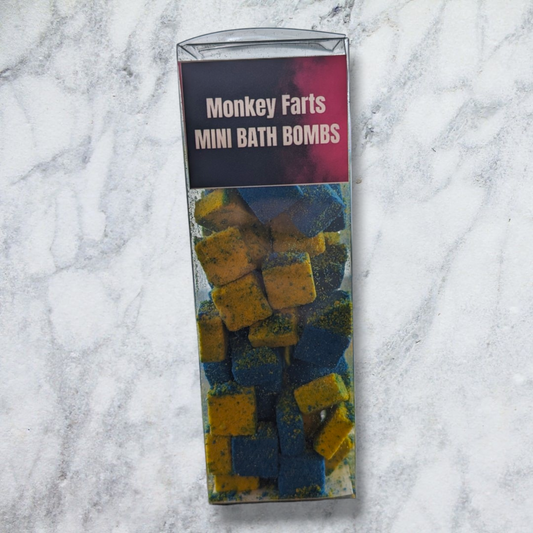 Monkey Farts Mini Bath Bombs