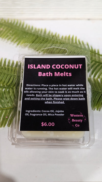 Island Coconut Bath Melts