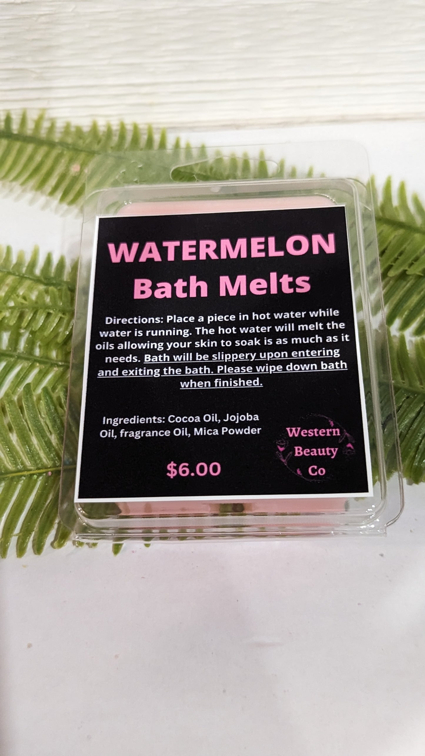 Watermelon Bath Melts
